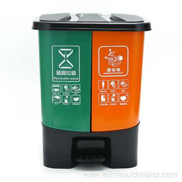 Plastic Outdoor Garbage Cans Bin Mold